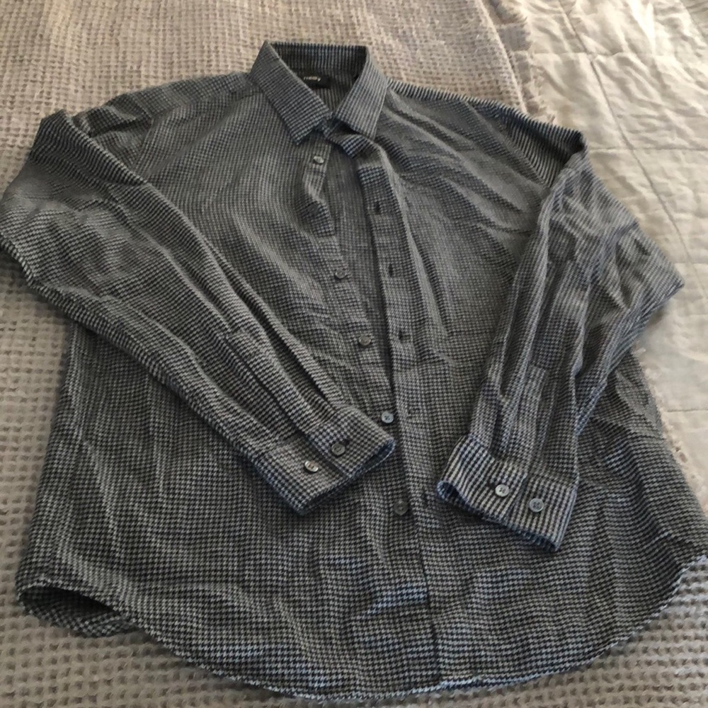 Theory Mens Flannel shirt